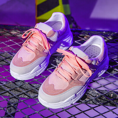 Daddy sneakers womens spring shoes Korean version of womens shoes hundred with thick bottoms in the tide
Daddy sneakers womens spring shoes Korean version of womens shoes hundred with thick bottoms in the tide