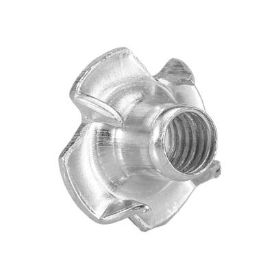 Greensen 100pcs Carbon Steel M58 Four Pronged T Nuts Blind Inserts Nut for Wood Furniture
Greensen 100pcs Carbon Steel M58 Four Pronged T Nuts Blind Inserts Nut for Wood Furniture