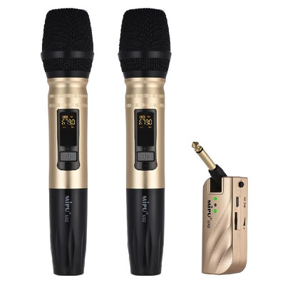 UHF Dual Frequency Wireless Handheld Microphone Mic System 1 Receiver 2 Microphones for Karaoke Business Meeting Speech Home E
UHF Dual Frequency Wireless Handheld Microphone Mic System 1 Receiver 2 Microphones for Karaoke Business Meeting Speech Home E