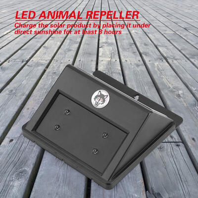 Greensen Solar Powered Predator Deterrent LED Light Sensor Animal Repeller Outdoor Lamp
Greensen Solar Powered Predator Deterrent LED Light Sensor Animal Repeller Outdoor Lamp