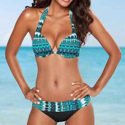 Roseonmyhand Women Swimwear Beachwear Printed Patchwork 2 Pieces Bikini Swimsuit Bathing Suit
Roseonmyhand Women Swimwear Beachwear Printed Patchwork 2 Pieces Bikini Swimsuit Bathing Suit