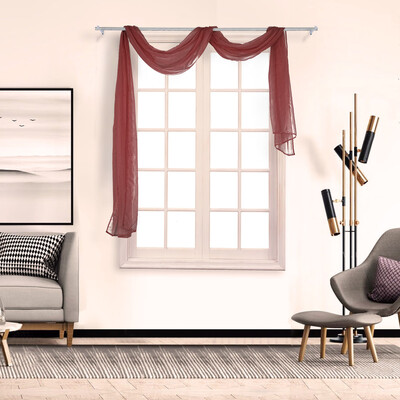 Gobestart 1Pcs Voile Curtain Swags All Colours Pelmet Valance Net Curtains Voile Swag
Gobestart 1Pcs Voile Curtain Swags All Colours Pelmet Valance Net Curtains Voile Swag