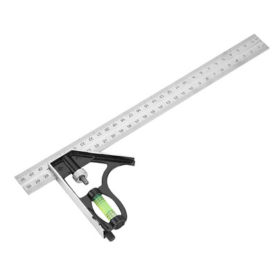 Engineer RulerMeasuring Tool300mm 12inch Metal Adjustable Combination Right Angle Ruler Engineer Measuring Tool
Engineer RulerMeasuring Tool300mm 12inch Metal Adjustable Combination Right Angle Ruler Engineer Measuring Tool