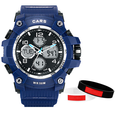 Disney sports watch male youth high school students luminous trend waterproof electronic watch dual display multi-function outdoor large dial watch male O5304L
Disney sports watch male youth high school students luminous trend waterproof electronic watch dual display multi-function outdoor large dial watch male O5304L
