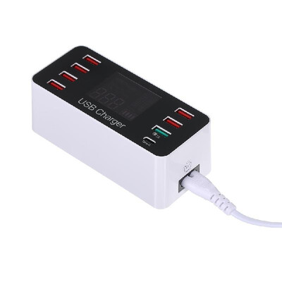 Fast USB Charger with QC30 Port 40W Charging Station with 8 Charging Ports&Type-C Port LCD Display Wide Compatibility Intelli
Fast USB Charger with QC30 Port 40W Charging Station with 8 Charging Ports&Type-C Port LCD Display Wide Compatibility Intelli