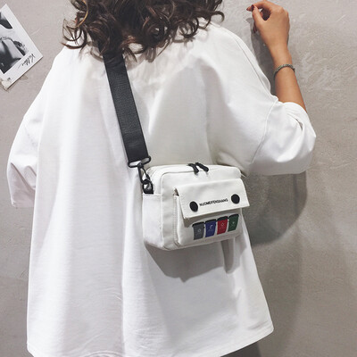 Net red small bag female 2019 new casual ins Harajuku canvas bag Korean version of the wild broadband shoulder Messenger bag
Net red small bag female 2019 new casual ins Harajuku canvas bag Korean version of the wild broadband shoulder Messenger bag