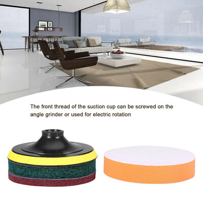 Greensen Tile Scrubber Metal Polishing Cleaning Pads Brushes Drill Attachment Cleaner Tool with Shaft 
Greensen Tile Scrubber Metal Polishing Cleaning Pads Brushes Drill Attachment Cleaner Tool with Shaft