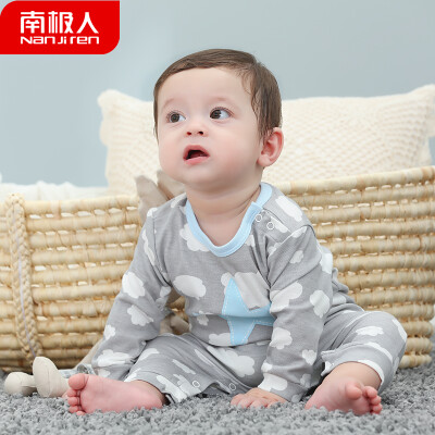 Antarctic Nanjiren baby clothes baby spring clothes newborn baby onesies baby girl children out climbing clothes cloud stars - light blue 73
Antarctic Nanjiren baby clothes baby spring clothes newborn baby onesies baby girl children out climbing clothes cloud stars - light blue 73