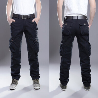 Gobestart Mens New Fashion Casual Outdoors Solid Work Trousers Multi-pocket Long Pants
Gobestart Mens New Fashion Casual Outdoors Solid Work Trousers Multi-pocket Long Pants