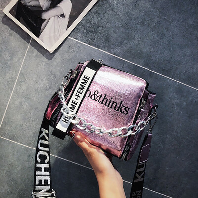 AOILDLLI Women Bags Fashion Luxury Shoulder Handbags Chains Crossbody Bag Women 2019 Letter Mini Flap Purse bolsa feminina
AOILDLLI Women Bags Fashion Luxury Shoulder Handbags Chains Crossbody Bag Women 2019 Letter Mini Flap Purse bolsa feminina