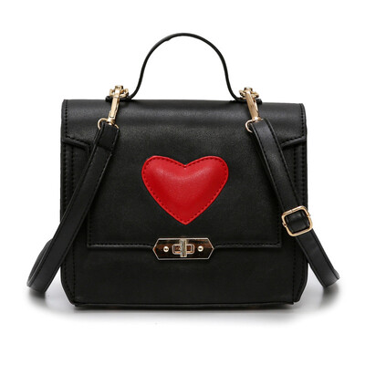 Square Handbag Women 2019 Simple Heart Cute Young Girl Tote Bag Fresh Design Lady Shoulder Oblique Small Messenger Crossbody Bag
Square Handbag Women 2019 Simple Heart Cute Young Girl Tote Bag Fresh Design Lady Shoulder Oblique Small Messenger Crossbody Bag