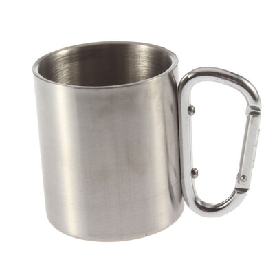 Siaonvr 220ml Stainless Steel Outdoor Camp Camping Cup Carabiner Hook Double Wall HY
Siaonvr 220ml Stainless Steel Outdoor Camp Camping Cup Carabiner Hook Double Wall HY