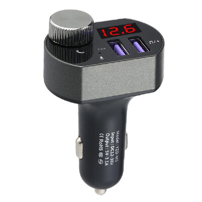 Car Bluetooth Receiver MP3 Player FM Transmitter Dual USB Port Car Charger Support TF Card U Disk Music Playback Hands-free Call w
Car Bluetooth Receiver MP3 Player FM Transmitter Dual USB Port Car Charger Support TF Card U Disk Music Playback Hands-free Call w