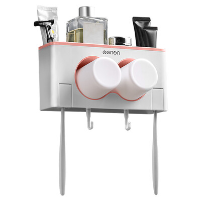 Menen Toothbrush Rack Wall Mounted Toothbrush Holder Toothbrush Cup Organizer Toothbrush Slots Toothbrush Storage Rack for Washroo
Menen Toothbrush Rack Wall Mounted Toothbrush Holder Toothbrush Cup Organizer Toothbrush Slots Toothbrush Storage Rack for Washroo