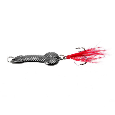 3g 7g 11g 15g Fishing LureTriple Hooks Spoon Lure Fishing Bait with Reflective Feather Tail Carp Fishing Tackles
3g 7g 11g 15g Fishing LureTriple Hooks Spoon Lure Fishing Bait with Reflective Feather Tail Carp Fishing Tackles