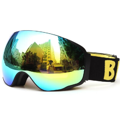 Adult Skiing Snowboarding Skating Goggles UV Protection Anti-fog Wide Spherical PC Lens Anti-slip Strap Helmet Compatible
Adult Skiing Snowboarding Skating Goggles UV Protection Anti-fog Wide Spherical PC Lens Anti-slip Strap Helmet Compatible