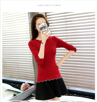 2018 autumn&winter new round neck pullover knitted base sweater Korean version of slim womens long-sleeve sweater
2018 autumn&winter new round neck pullover knitted base sweater Korean version of slim womens long-sleeve sweater