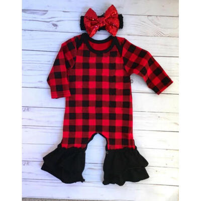 US Newborn Infant Baby Girl Outfit Romper Jumpsuit Bodysuit Kid Xmas Clothes Set
US Newborn Infant Baby Girl Outfit Romper Jumpsuit Bodysuit Kid Xmas Clothes Set