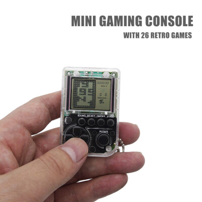 Mini Gaming Console Portable Mini Handle with 26 Retro Games LCD Screen Birthday Gift for Kids
Mini Gaming Console Portable Mini Handle with 26 Retro Games LCD Screen Birthday Gift for Kids