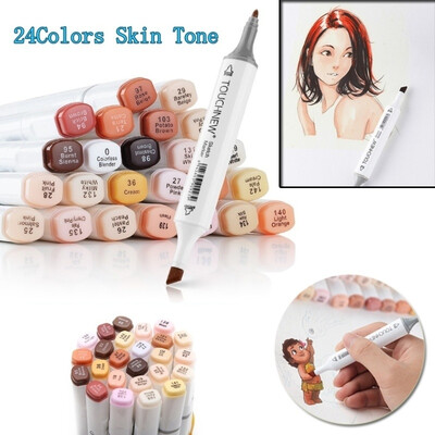 1224 Colors Artist Marker Pens Blendable Alcohol Markers Gray Skin For Portrait Illustration Drawing Pen
1224 Colors Artist Marker Pens Blendable Alcohol Markers Gray Skin For Portrait Illustration Drawing Pen