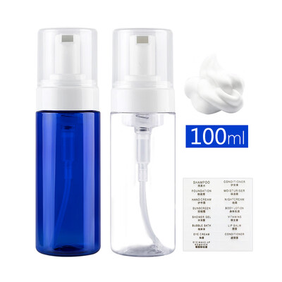 Beauty skin mousse foaming bottle 2 Pack transparent blue MF8721 foaming bottle bubbler pressing facial cleanser shower gel hand soap foaming bottled portable
Beauty skin mousse foaming bottle 2 Pack transparent blue MF8721 foaming bottle bubbler pressing facial cleanser shower gel hand soap foaming bottled portable