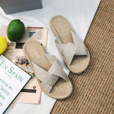 Korean slippers woman summer cloth face cross belt flat bottom wearing beach cool towing fashion all kinds of anti-skid casual wom
Korean slippers woman summer cloth face cross belt flat bottom wearing beach cool towing fashion all kinds of anti-skid casual wom