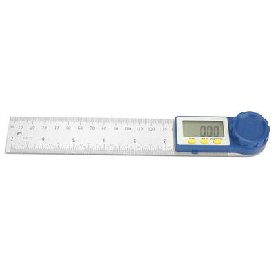 Greensen 200mm Digital Protractor Goniometer Stainless Steel Angle Ruler Measuring Tool