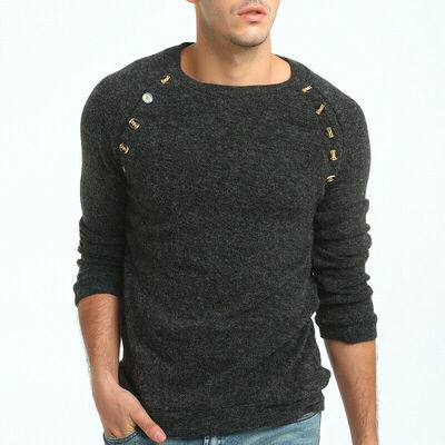 SUNSIOM Men Fashion Irregular Knitted Sweater Slim Fit Jumper Pullover Blouse Tops Shirt
SUNSIOM Men Fashion Irregular Knitted Sweater Slim Fit Jumper Pullover Blouse Tops Shirt
