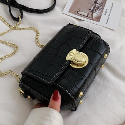 Small bag ladies 2019 new fashion ladies shoulder bag Korean version of stone girl chain messenger bag
Small bag ladies 2019 new fashion ladies shoulder bag Korean version of stone girl chain messenger bag