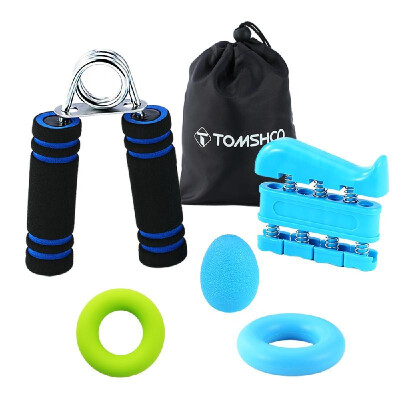 TOMSHOO Hand Grip Strengthener Workout 5 in 1-Hand StrengthenerFinger StretcherStrengthener Ball2 Strengthener Rings for Hand
TOMSHOO Hand Grip Strengthener Workout 5 in 1-Hand StrengthenerFinger StretcherStrengthener Ball2 Strengthener Rings for Hand