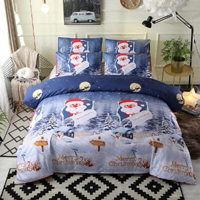 Comforter Duvet Cover Set Merry Christmas Gift Bedding Set Bedclothes Cover Bed Sheet 2 Pillowcases
Comforter Duvet Cover Set Merry Christmas Gift Bedding Set Bedclothes Cover Bed Sheet 2 Pillowcases