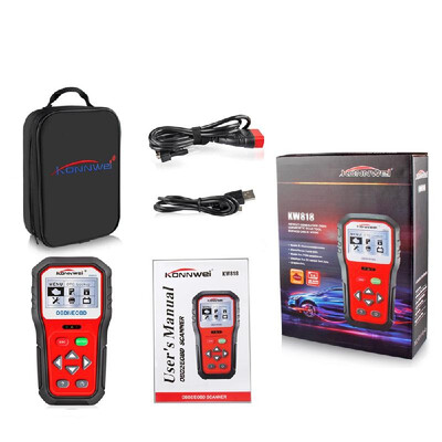 KONNWEI KW818 Car Engine Fault Code Reader Scanner Auto Automotive Engine Diagnostic Scan Tool 12V Multi-Languages
KONNWEI KW818 Car Engine Fault Code Reader Scanner Auto Automotive Engine Diagnostic Scan Tool 12V Multi-Languages