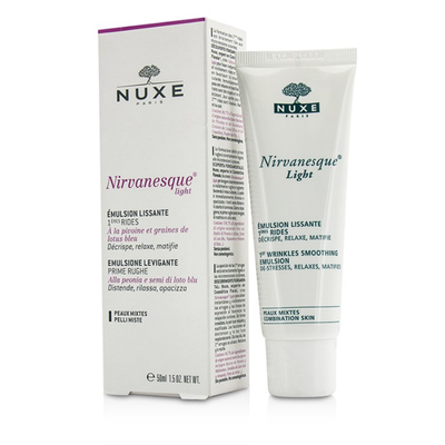NUXE - Nirvanesque 1st Wrinkles Light Smoothing Emulsion For Combination Skin 50ml15oz
NUXE - Nirvanesque 1st Wrinkles Light Smoothing Emulsion For Combination Skin 50ml15oz