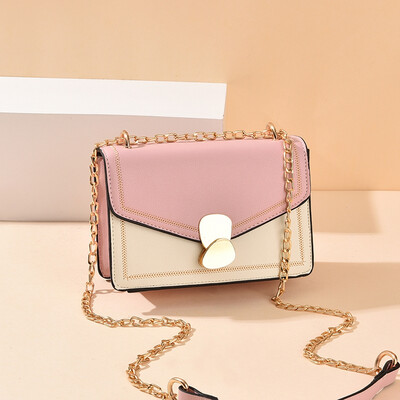 Summer Single Shoulder Ladies Up-trend Korean Ins Baitao Chain Slant Bag Fashion Simple
Summer Single Shoulder Ladies Up-trend Korean Ins Baitao Chain Slant Bag Fashion Simple