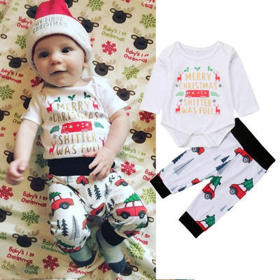2Pcs Baby Boys Girls Christmas Outfits ClothesInfant Long Sleeve Romper TopsCartoon Car Pants Clothing Set
2Pcs Baby Boys Girls Christmas Outfits ClothesInfant Long Sleeve Romper TopsCartoon Car Pants Clothing Set