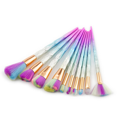 〖Follure〗10pcs Diamond Make Up Brushes Set Face Concealer Foundation Powder Blusher
〖Follure〗10pcs Diamond Make Up Brushes Set Face Concealer Foundation Powder Blusher