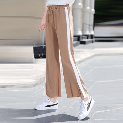 Wide Leg Pants Women Loose Casual Solid Color Straight Ankle-length Pants Fashion Trend Mid Rise Drawstring Cotton Blend
Wide Leg Pants Women Loose Casual Solid Color Straight Ankle-length Pants Fashion Trend Mid Rise Drawstring Cotton Blend