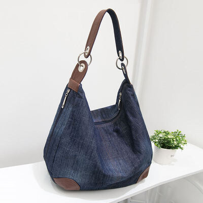 2017 New Designer Ladies Hand bags Large Luxury Handbags Women Bag Big Purses Jean Tote Denim Shoulder Crossbody
2017 New Designer Ladies Hand bags Large Luxury Handbags Women Bag Big Purses Jean Tote Denim Shoulder Crossbody