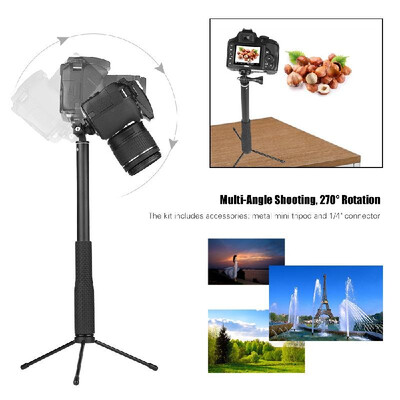 LDX-808 Suit Aluminum Alloy Selfie Stick Kit 36cm-110cm 4-Section Extendible Handheld Selfie Stick with Remote Controller Clip for
LDX-808 Suit Aluminum Alloy Selfie Stick Kit 36cm-110cm 4-Section Extendible Handheld Selfie Stick with Remote Controller Clip for
