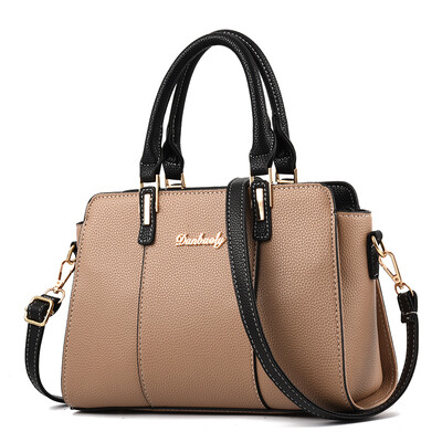 Middle-aged women tide atmosphere ladies handbag simple Joker shoulder slung texture mother bag
Middle-aged women tide atmosphere ladies handbag simple Joker shoulder slung texture mother bag