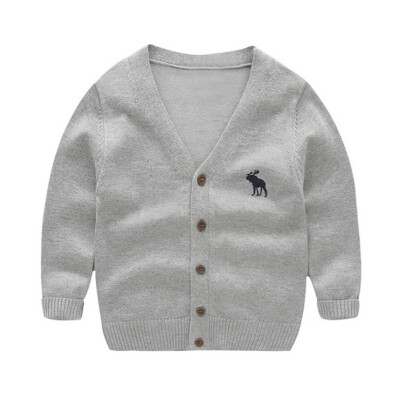 2019 New Autumn Cotton Animal Pattern Sweater Tops Baby Children Boys Girls Knitted Cardigan Outerwear
2019 New Autumn Cotton Animal Pattern Sweater Tops Baby Children Boys Girls Knitted Cardigan Outerwear