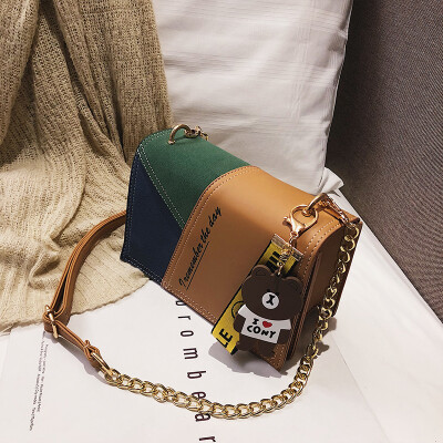 Spring&summer contrast color mosaic bag female 2019 new Korean version of the wild single shoulder slung fashion chain personality small square
Spring&summer contrast color mosaic bag female 2019 new Korean version of the wild single shoulder slung fashion chain personality small square