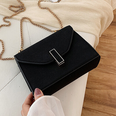 Frosted small bag 2019 new solid color simple chain handbag fashion Korean shoulder Messenger bag
Frosted small bag 2019 new solid color simple chain handbag fashion Korean shoulder Messenger bag