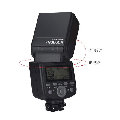 YONGNUO YN320EX Wireless TTL Camera Flash Master Slave Speedlite 18000s HSS GN31 5600K for Sony A7 A7R A7S A58 A99 A77 II A
YONGNUO YN320EX Wireless TTL Camera Flash Master Slave Speedlite 18000s HSS GN31 5600K for Sony A7 A7R A7S A58 A99 A77 II A