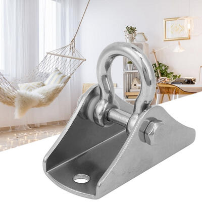 Greensen Stainless Steel Ceiling Buckle Mount Hook Fixed Disc with 2 Bolts for Yoga Hammock Sandbag
Greensen Stainless Steel Ceiling Buckle Mount Hook Fixed Disc with 2 Bolts for Yoga Hammock Sandbag