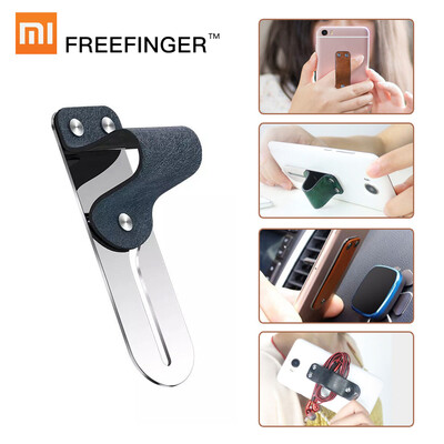Xiaomi Freefinger Finger Ring Holder Leather Stainless Steel Mobile Phone Grip Car Phone Mount Stand For iPhone Max X 8 7 6 Hua
Xiaomi Freefinger Finger Ring Holder Leather Stainless Steel Mobile Phone Grip Car Phone Mount Stand For iPhone Max X 8 7 6 Hua