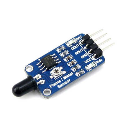Flame Sensor Module Detector IR Infrared Flame Detection Sensor Module for Arduino Fire Alarm
Flame Sensor Module Detector IR Infrared Flame Detection Sensor Module for Arduino Fire Alarm