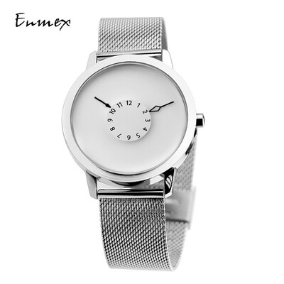 Festival gift Enmex subverts the creative perspective of the second hand watch handstand hands simple watch
Festival gift Enmex subverts the creative perspective of the second hand watch handstand hands simple watch
