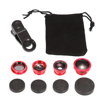 Universal Mobile Phone Lens 5 in 1 Fish Eye Wide Angle Macro 2X Teleconverter CPL Lens Detachable Clip-on Camera Lens Kit
Universal Mobile Phone Lens 5 in 1 Fish Eye Wide Angle Macro 2X Teleconverter CPL Lens Detachable Clip-on Camera Lens Kit