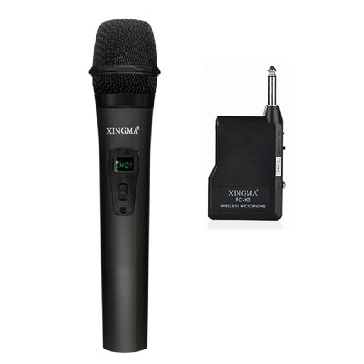Rechargeable Wireless Microphone System Handheld LED Mic Speaker with Portable USB Receiver for KTV Speech Amplifier Recording
Rechargeable Wireless Microphone System Handheld LED Mic Speaker with Portable USB Receiver for KTV Speech Amplifier Recording
